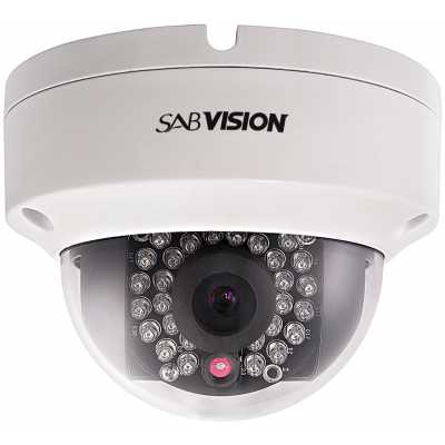 SABVISION 2200 4MP 2.5K QHD Fixed Dome IP Camera (P202)
